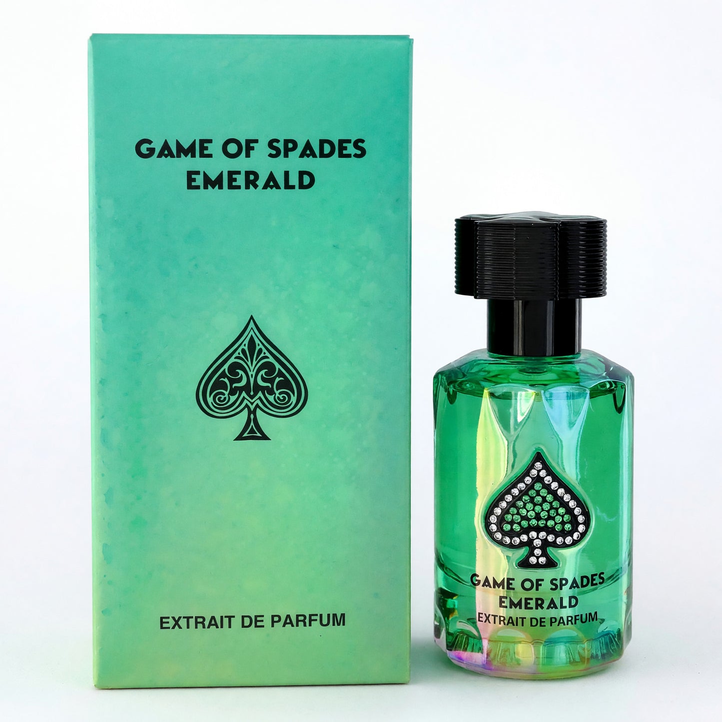 Game of Spades Emerald by Jo Milano, 1oz Extrait De Parfum Spray Unisex
