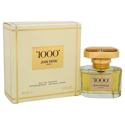 Jean Patou 1000 eau de toilette spray with gold cap and matching gift box