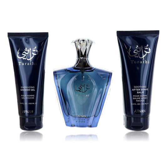 Turathi Blue by Afnan, 3 Piece Set for Men
