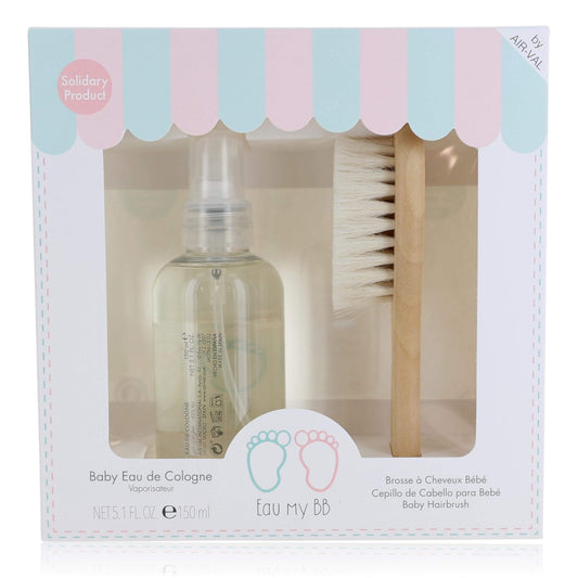 Kids Eau My BB 2-piece baby eau de cologne and hairbrush set in a gift box