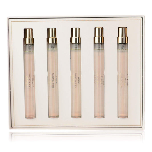 Chloe Atelier Des Fleurs by Chloe, 5 Piece Travel Set for Women with five elegant fragrance sprays.