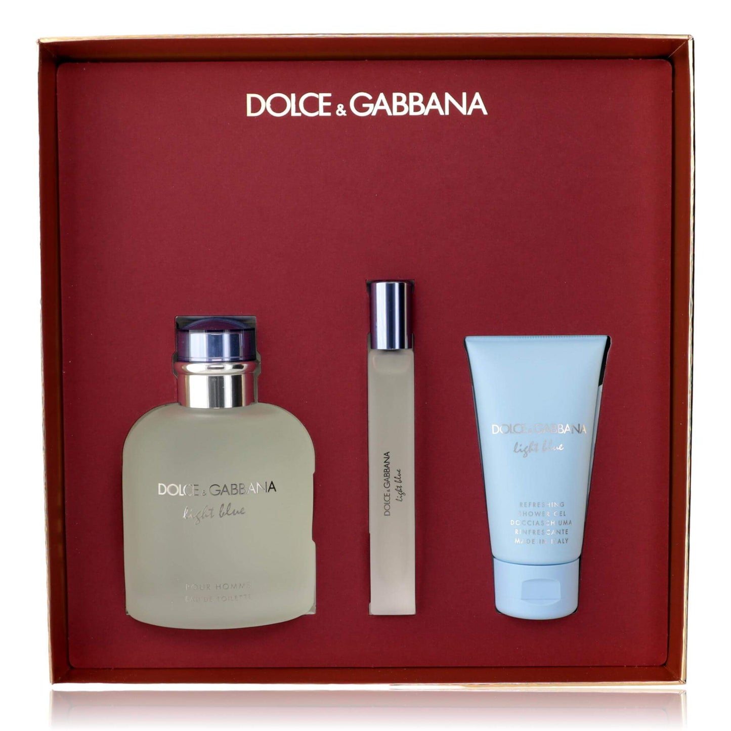 Light Blue by Dolce & Gabbana, 3 Piece Set for Men