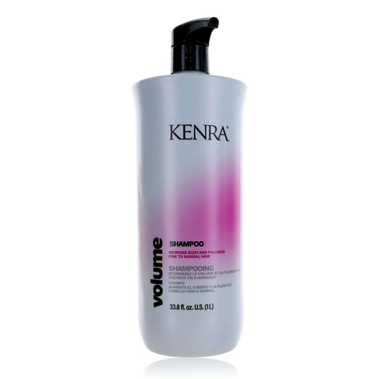 Kenra Volume Shampoo by Kenra, 33.8 oz Shampoo in a sleek bottle with a pump for easy dispensing.