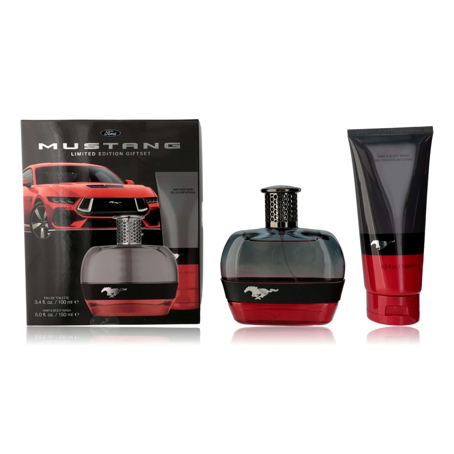 Mustang by Ford men’s 2-piece gift set with cologne bottle and lotion tube