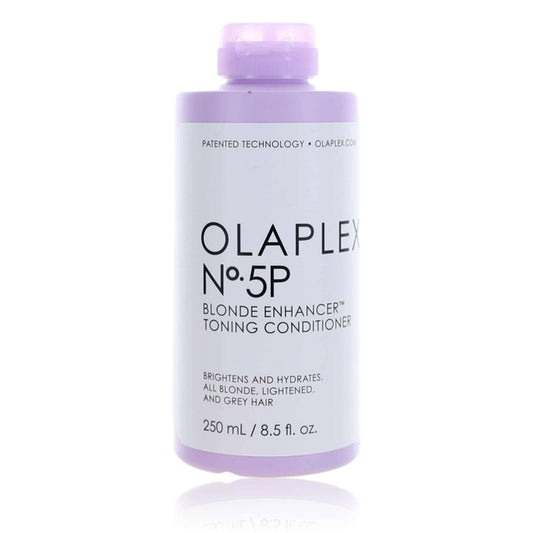 Olaplex No.5P blonde enhancer toning conditioner bottle, 8.5 fl oz.