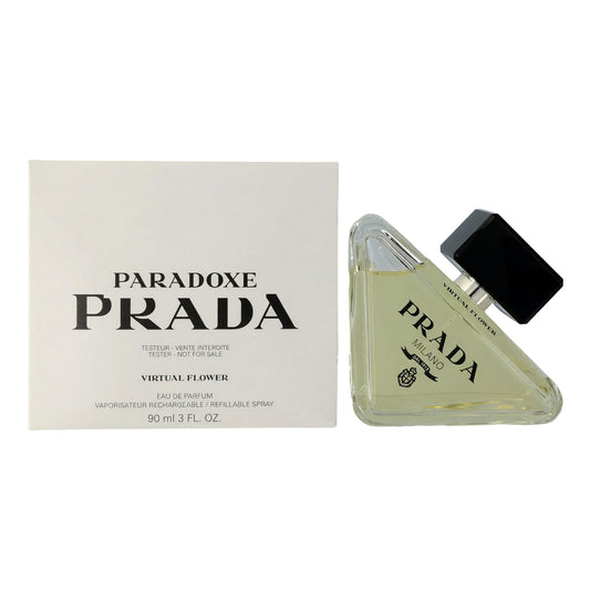 Prada Paradoxe Virtual Flower tester EDP spray with glass bottle and box