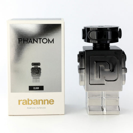 Men's parfum intense spray: Paco Rabanne Phantom Elixir, boxed dark bottle