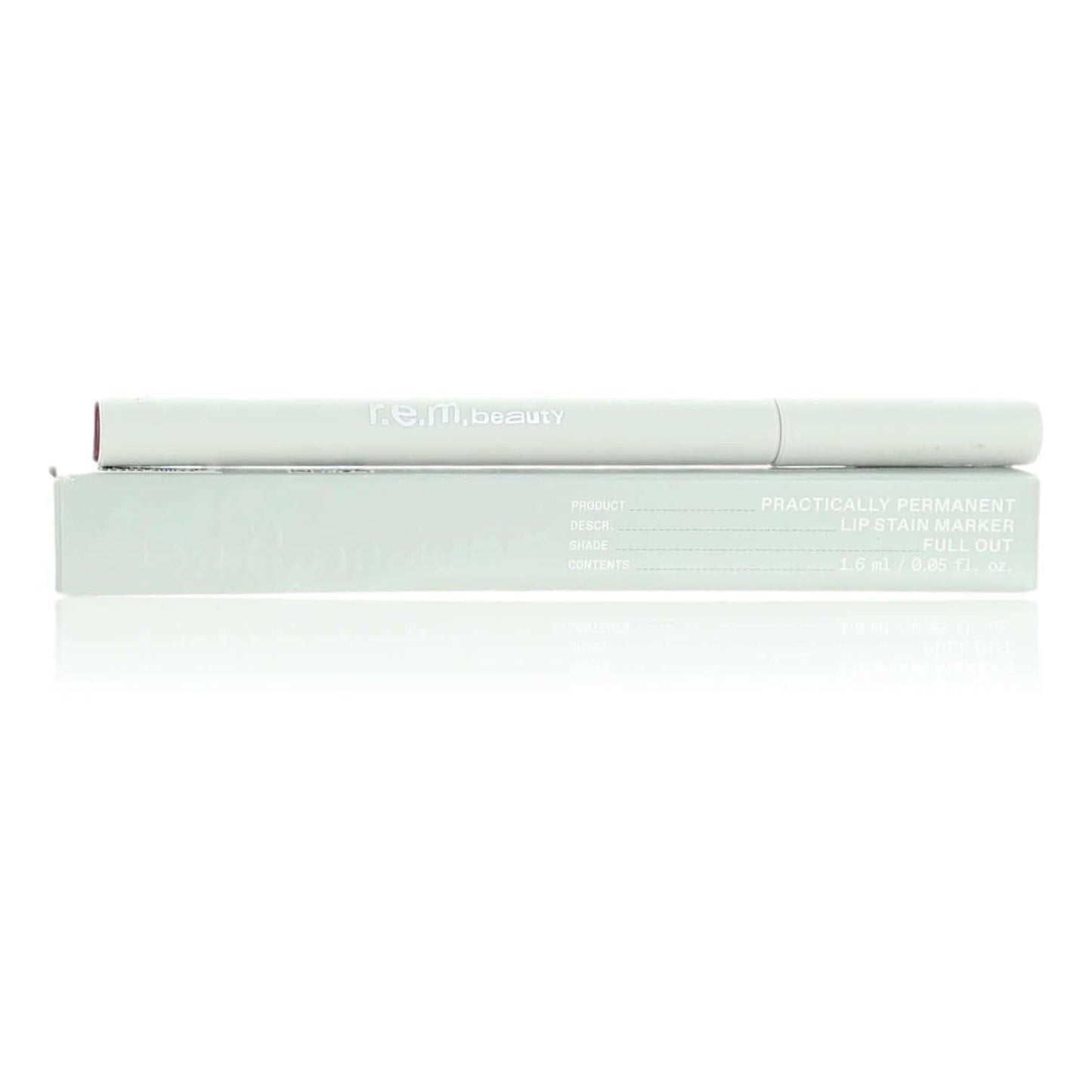 r.e.m. beauty Pracically Permanent by r.e.m. beauty, .05 oz Lip Stain Marker- Full Out