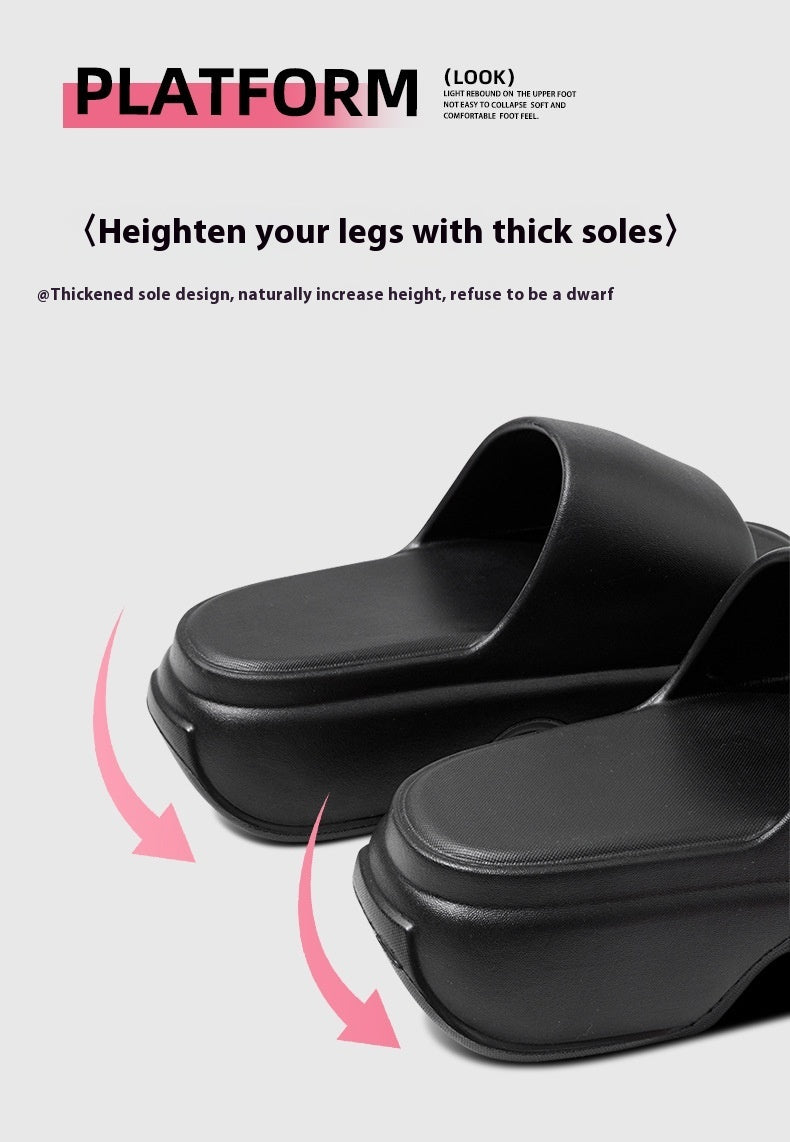 Women's Summer Home Thick-soled Fashion Slippers