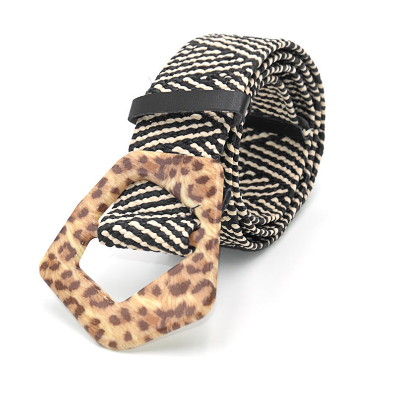 Bohemian Holiday Linen Woven Belt