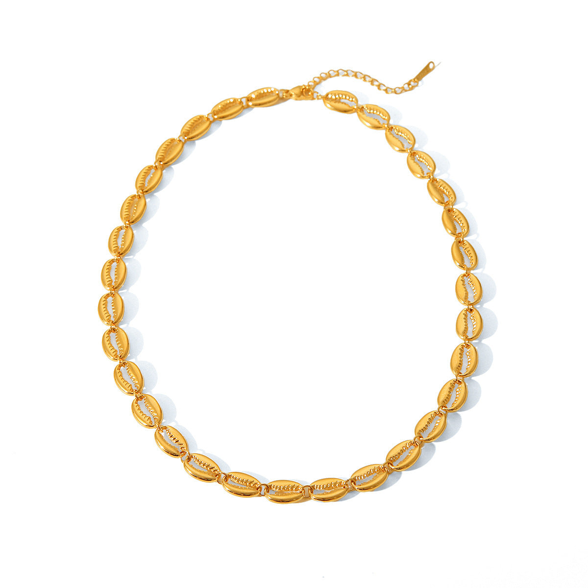 Fashion 18K Gold Plated Handmade Chain Ball Bead Chain