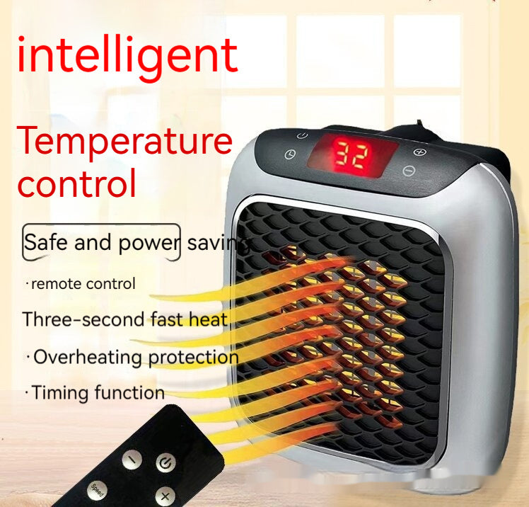 Mini Fan Heater Wall-mounted Dormitory Warm Artifact - Ectron Online