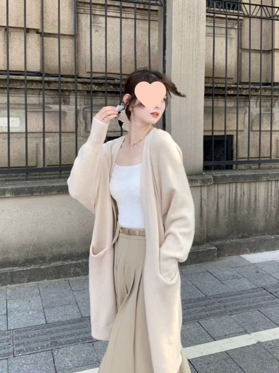 Long Over-the-Knee Sweater Outerwear