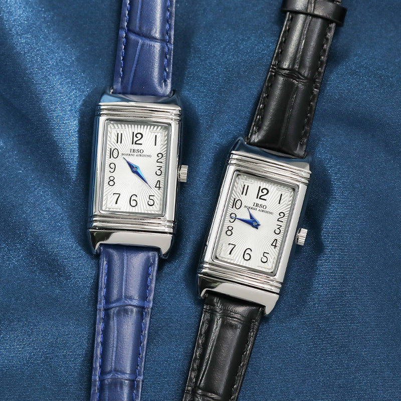 Flip Women's Square Leather Strap Watch - Ectron Online