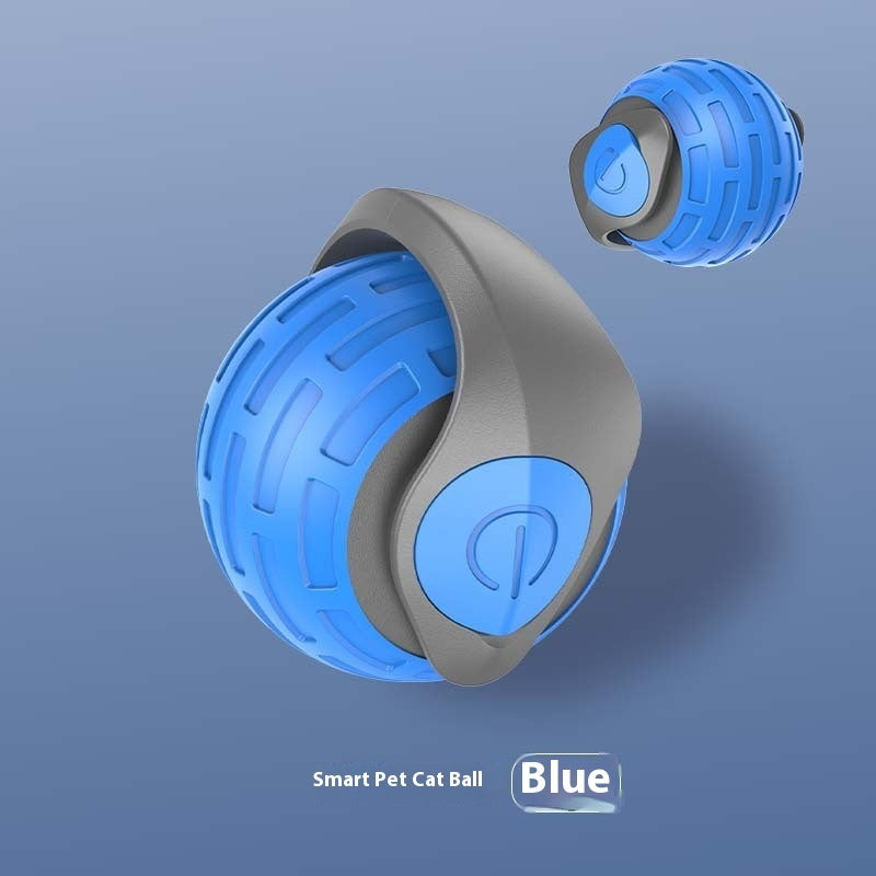 Interactive Auto Rolling Ball Toy – USB Rechargeable for Cats