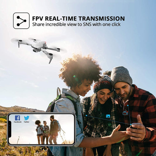 UK 4DRC F10 Foldable Drone With Camera WIFI FPV For Adults,1080P HD FPV Live Video RC Quadcopter,Logistics Is Randomly Sent By EVRI,ROYAL MAIL,Amazon Logistics