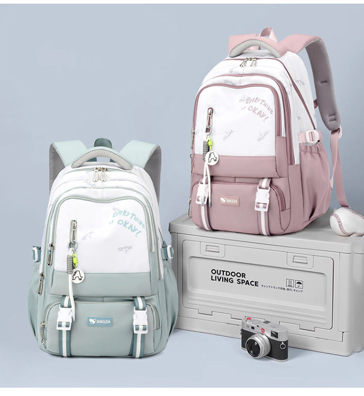 Large Capacity Student Cute And Lightweight Backpack
