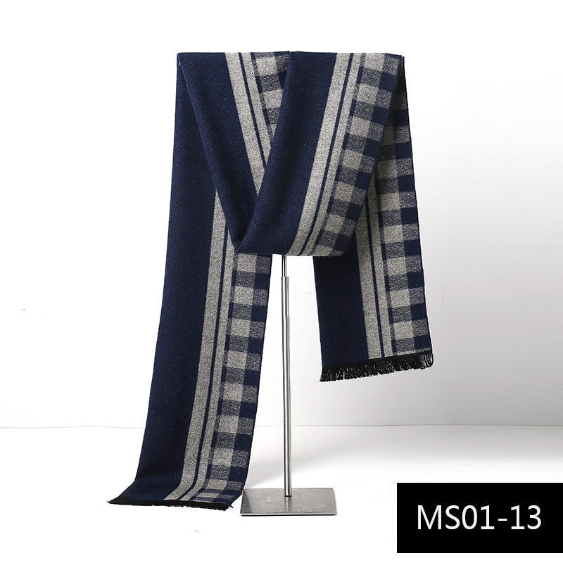 Men's Autumn And Winter Cashmere Warm Scarf