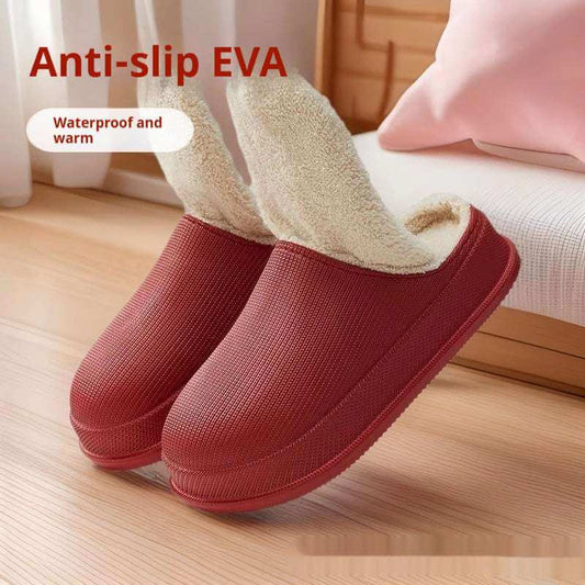 EVA Autumn And Winter Warm Waterproof Toe Cap Shock Absorption Thick Cotton Shoes EVA Autumn And Winter Warm Waterproof To | Ectron Online