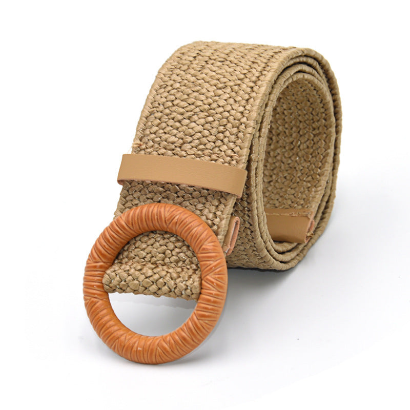 Bohemian Holiday Linen Woven Belt