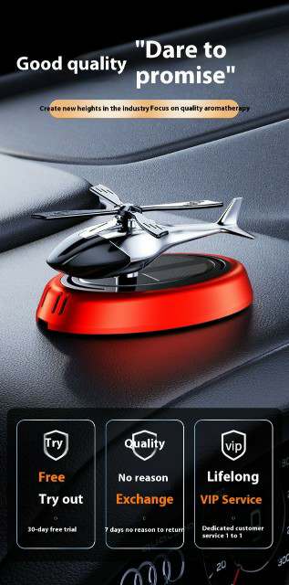 Car Aromatherapy Perfume Solar Flying Long-lasting Car Ornaments - Ectron Online