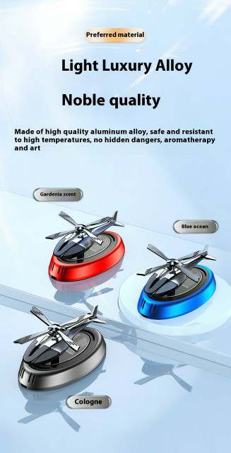 Car Aromatherapy Perfume Solar Flying Long-lasting Car Ornaments - Ectron Online