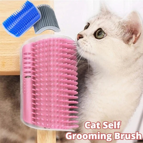 Cat Self-Grooming Brush Pet Wall Rubbing Device - Ectron Online