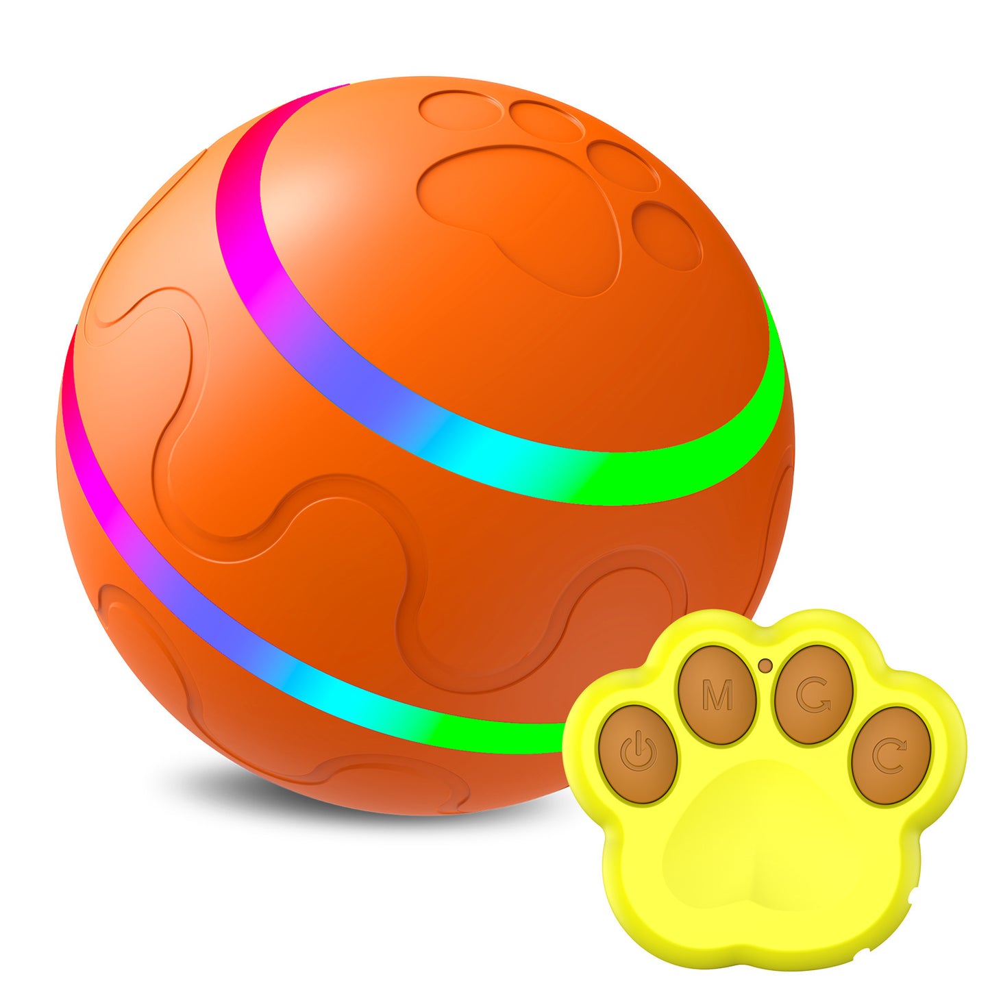 Pet New Cat Wicked Ball Toy Intelligent Ball USB Cat Toys Self Rotating Ball Automatic Rotation Ball - Ectron Online