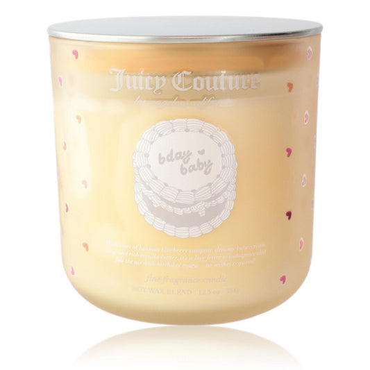 Juicy Couture 12.5 oz Fine Fragrance Candle - Bday Baby