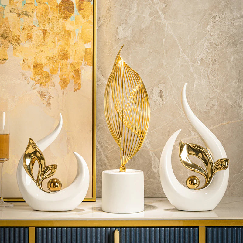 Modern Minimalist Living Room Home Entryway Display Cabinet Ceramic Crafts - Ectron Online