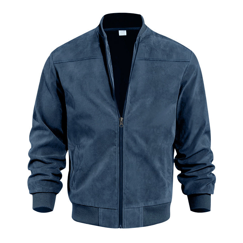 Men's Suede Casual Retro Jacket