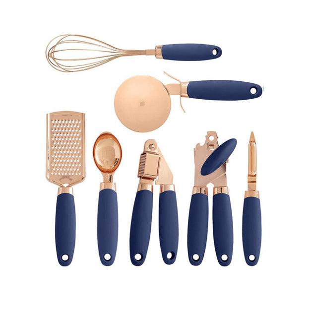 Kitchen Household Peeler Gadget Copper Plating Set - Ectron Online