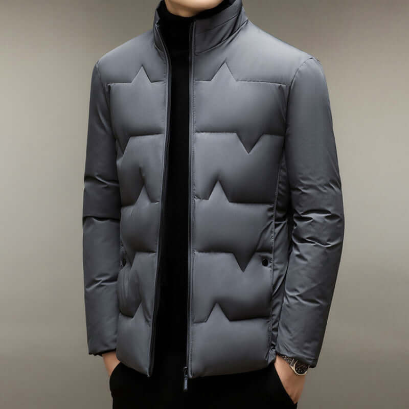 Men's Thickened Cotton-Padded Coat Men's Thickened Cotton-padded Coat Middl | Ectron Online