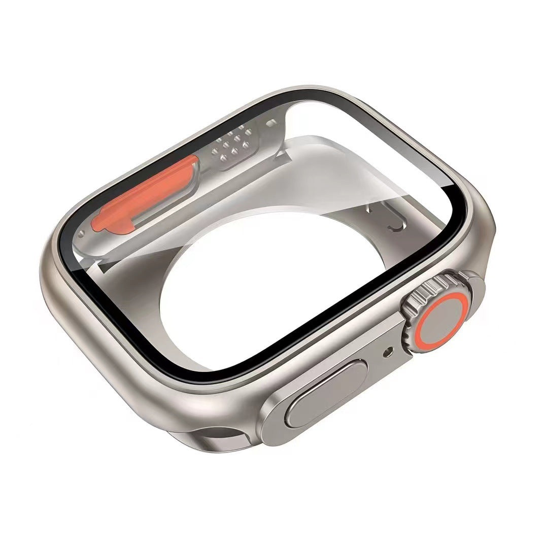 Front And Rear Fully Enclosed Film Integrated Watch Case