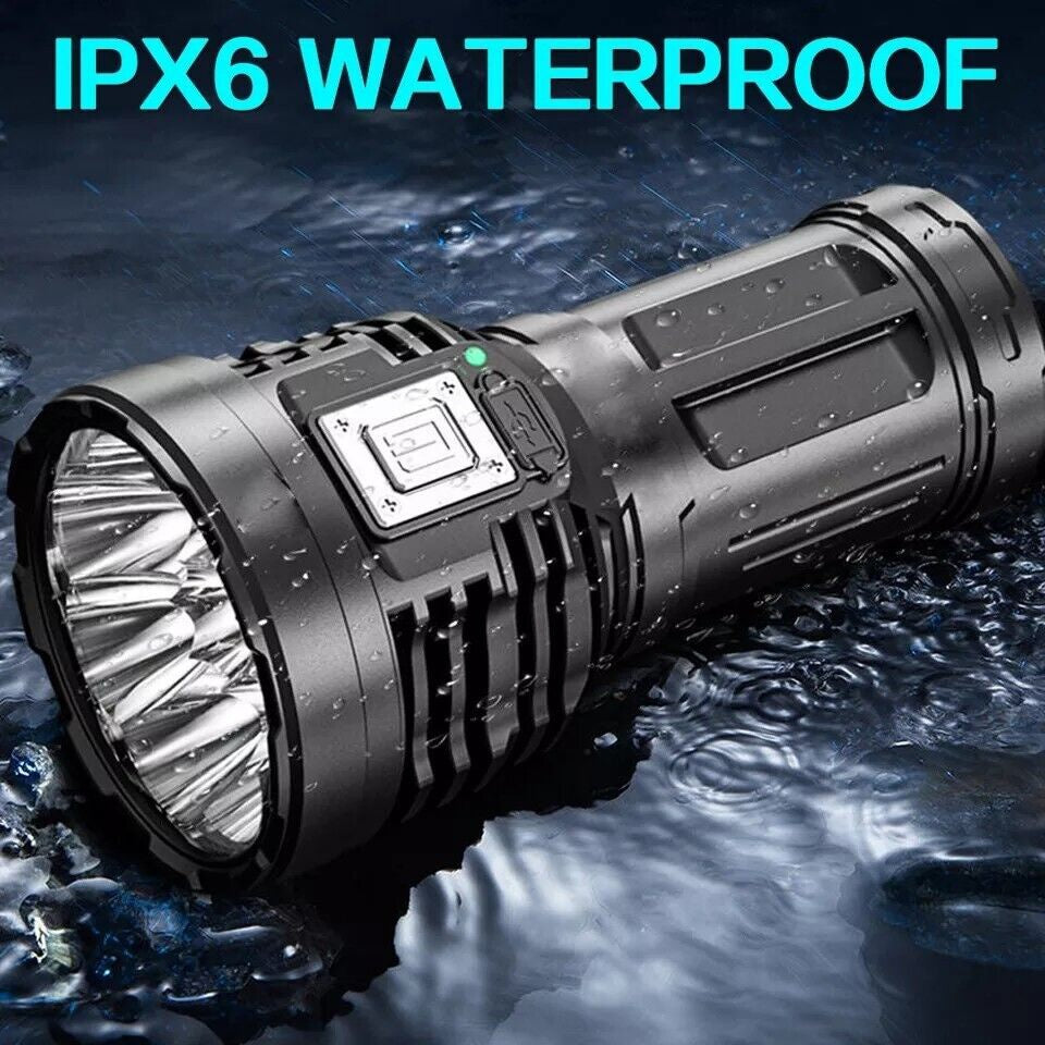30W Super Bright LED Torch Super Bright Led Torch Light Flashlight | Ectron Online