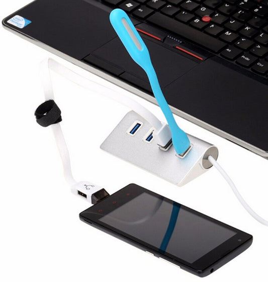 Household Portable Aluminum Alloy Four-port Hub Household Portable Aluminum Alloy Four-p | Ectron Online