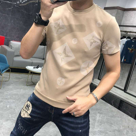 Summer Short Sleeve T-shirt Men's Personality