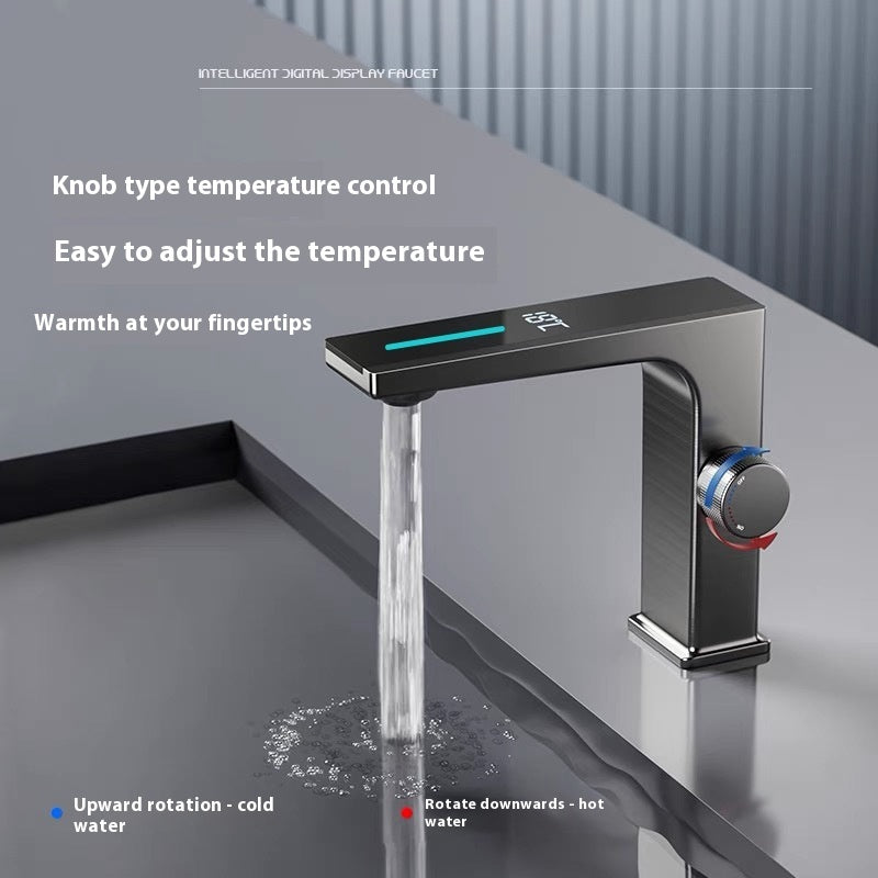 Intelligent Digital Display Basin Faucet