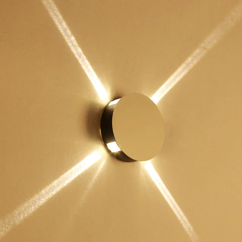 Cross Star Light Bar KTV Project Wall Lamp Decorative Modeling Lamp Outdoor Waterproof A Beam Of Light Wall Lamp - Ectron Online