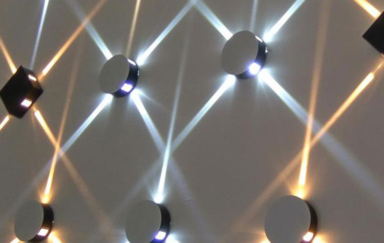 Cross Star Light Bar KTV Project Wall Lamp Decorative Modeling Lamp Outdoor Waterproof A Beam Of Light Wall Lamp - Ectron Online