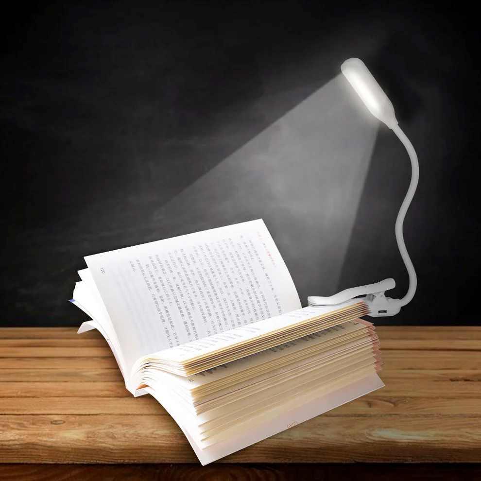Desktop Light Touch New Folding Clip Light Reading Light - Ectron Online
