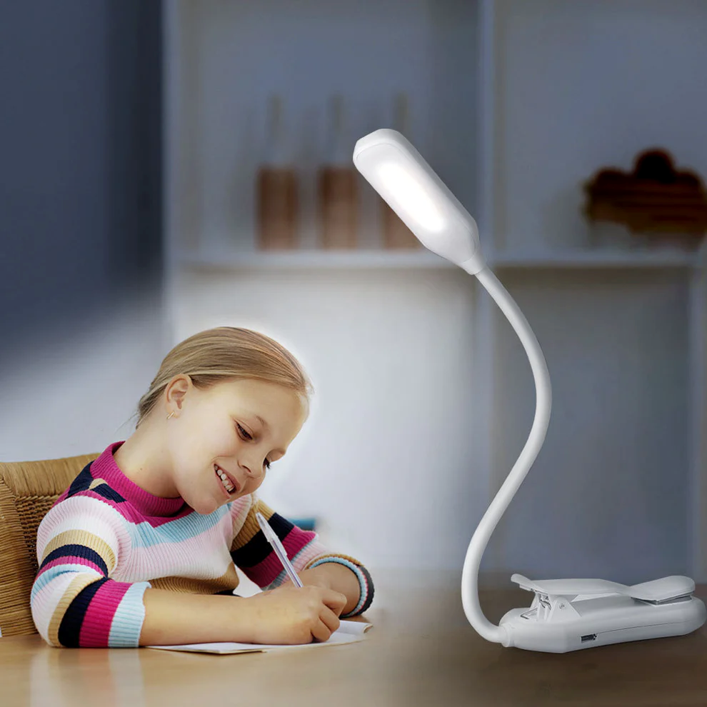 Desktop Light Touch New Folding Clip Light Reading Light - Ectron Online