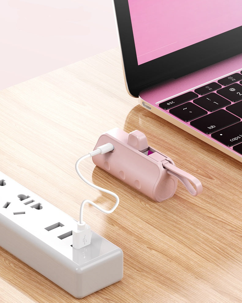 Wireless Capsule Charging Bank 10000mA - Ectron Online