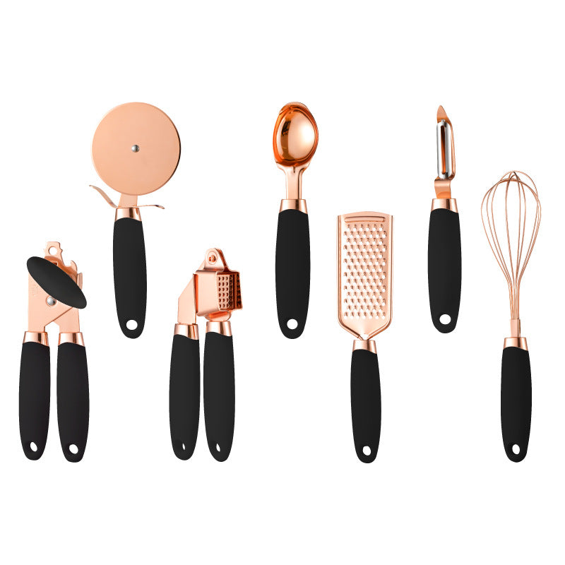 Kitchen Household Peeler Gadget Copper Plating Set - Ectron Online
