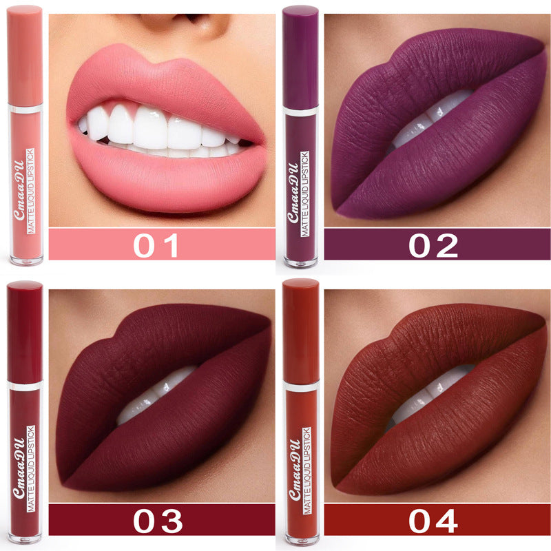 Women's Non-stick Cup Waterproof Matte Lipstick - Ectron Online