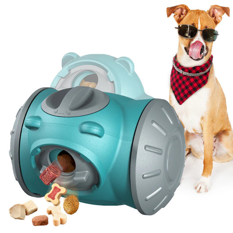 Dog Tumbler Toys Increases Pet IQ Interactive Slow Feeder For Small Medium Dogs Cat Training Balance Car Feeder Pet Toy Pet Products - Ectron Online