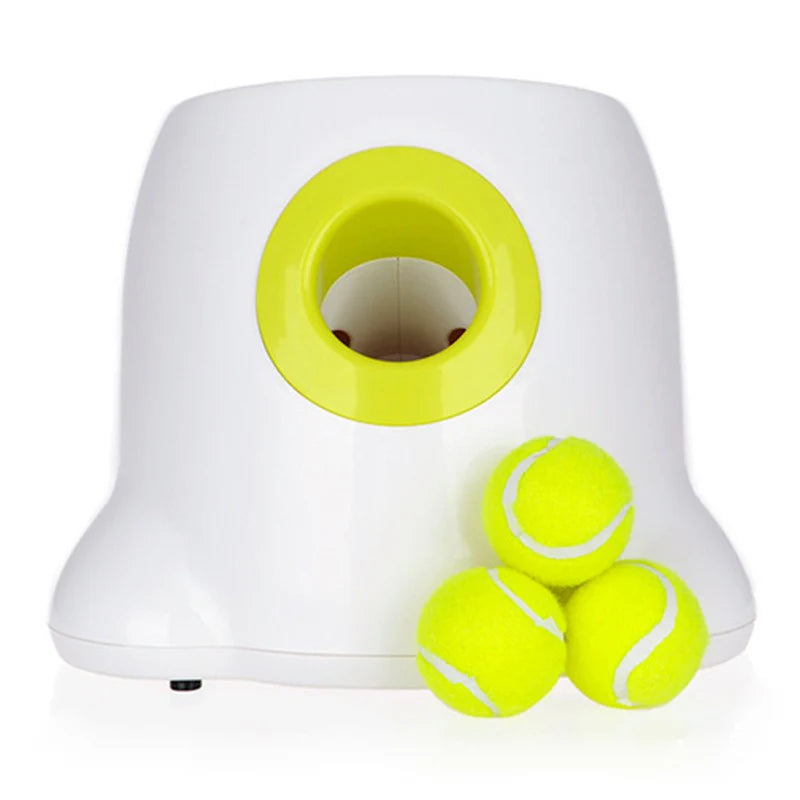 Dog pet launcher dog serving machine interactive toy tennis throwing machine automatic throwing machine - Ectron Online