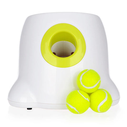 Dog pet launcher dog serving machine interactive toy tennis throwing machine automatic throwing machine - Ectron Online