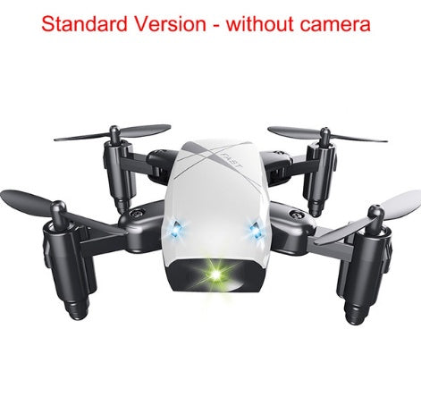 Drone without a camera on a white background with text indicating 'Standard Version - without camera'.