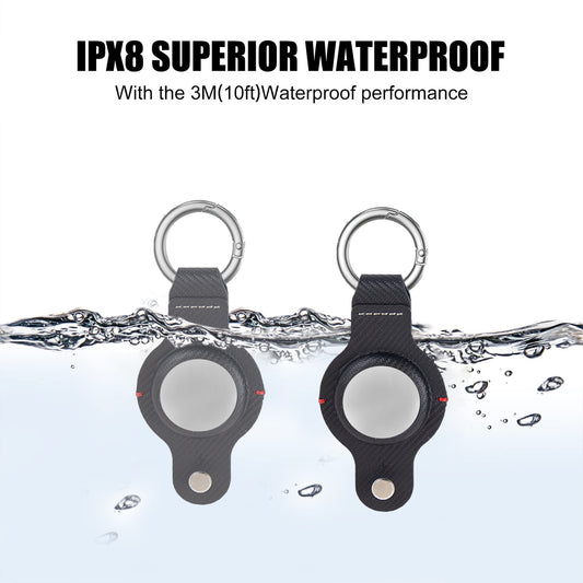 AirTag Secure Holder with Key Ring, Stylish & Durable Keychain AirTag Secure Holder With Key Ring Origi | Ectron Online
